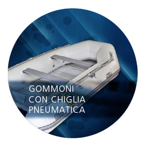 Gommoni con chiglia pneumatica